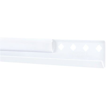 Organized Living FreedomRail 24 In. White Horizontal Hanging Rail with Cover 7913452411